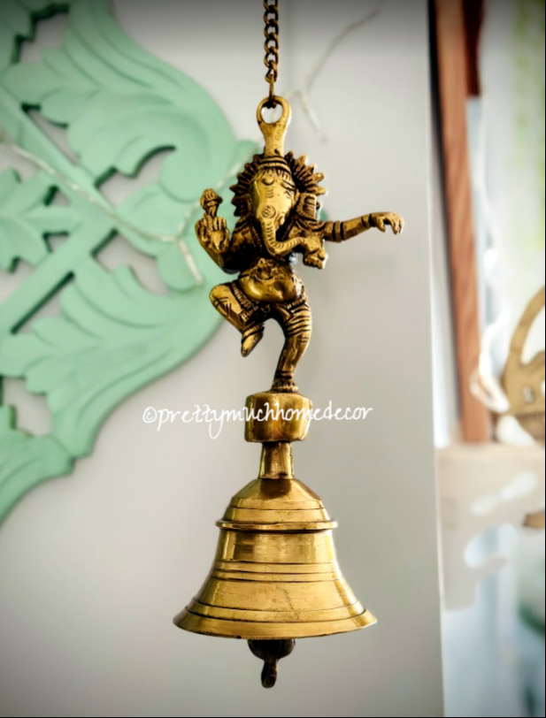 Dancing Ganesha Hanging Bell